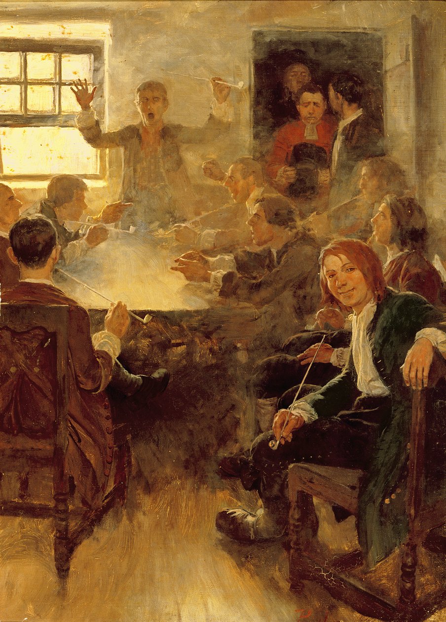 Studentenleven in 1679, uit 