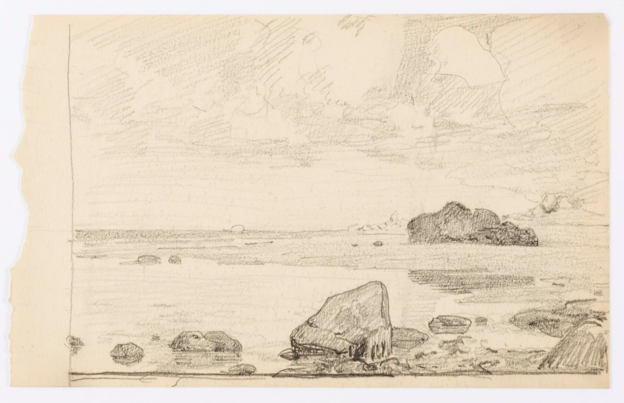 Zonder titel (kust) door Howard Russell Butler