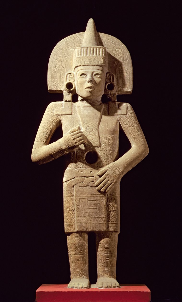 Leven-Dood figuur, uit Veracruz, Mexico, 900-1250 door Huaxtec
