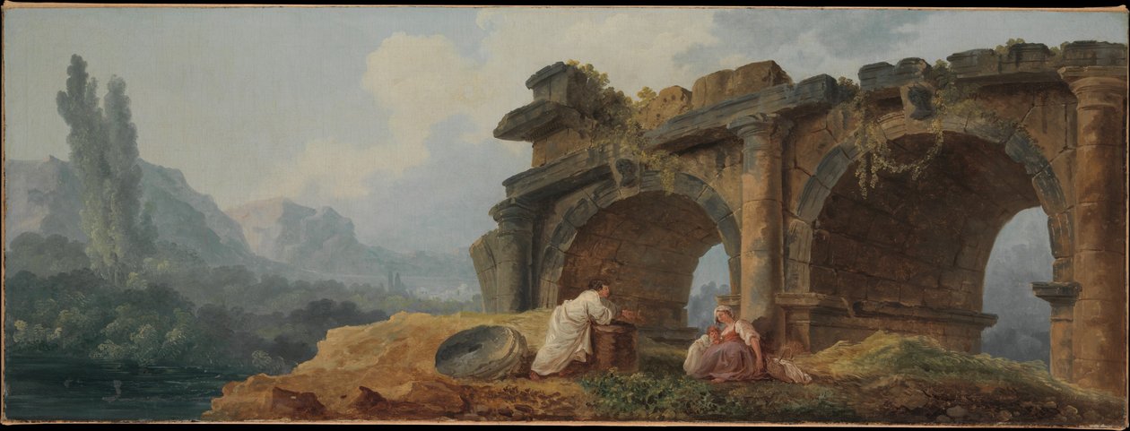 Verweerde bogen door Hubert Robert