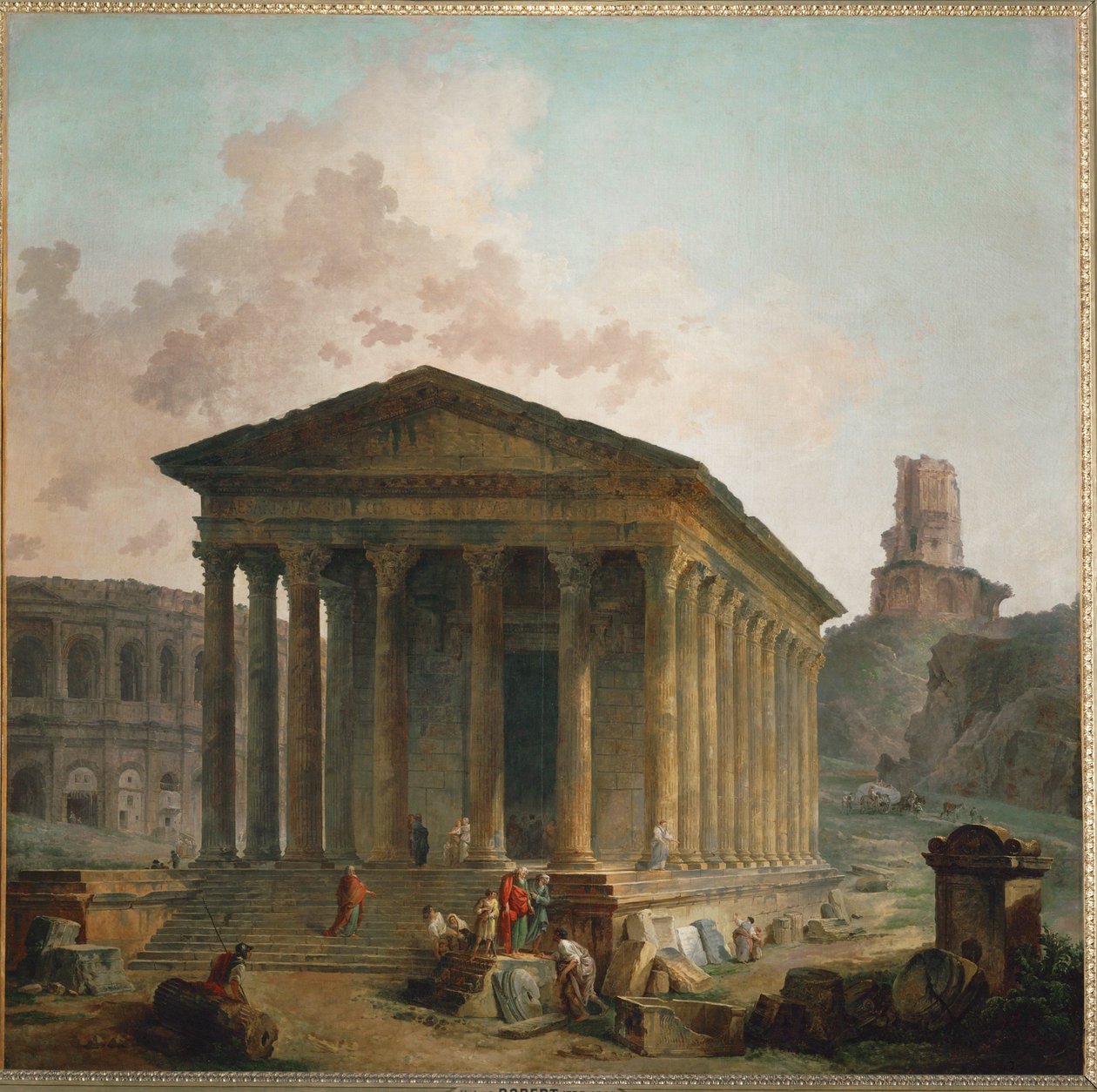  door Hubert Robert
