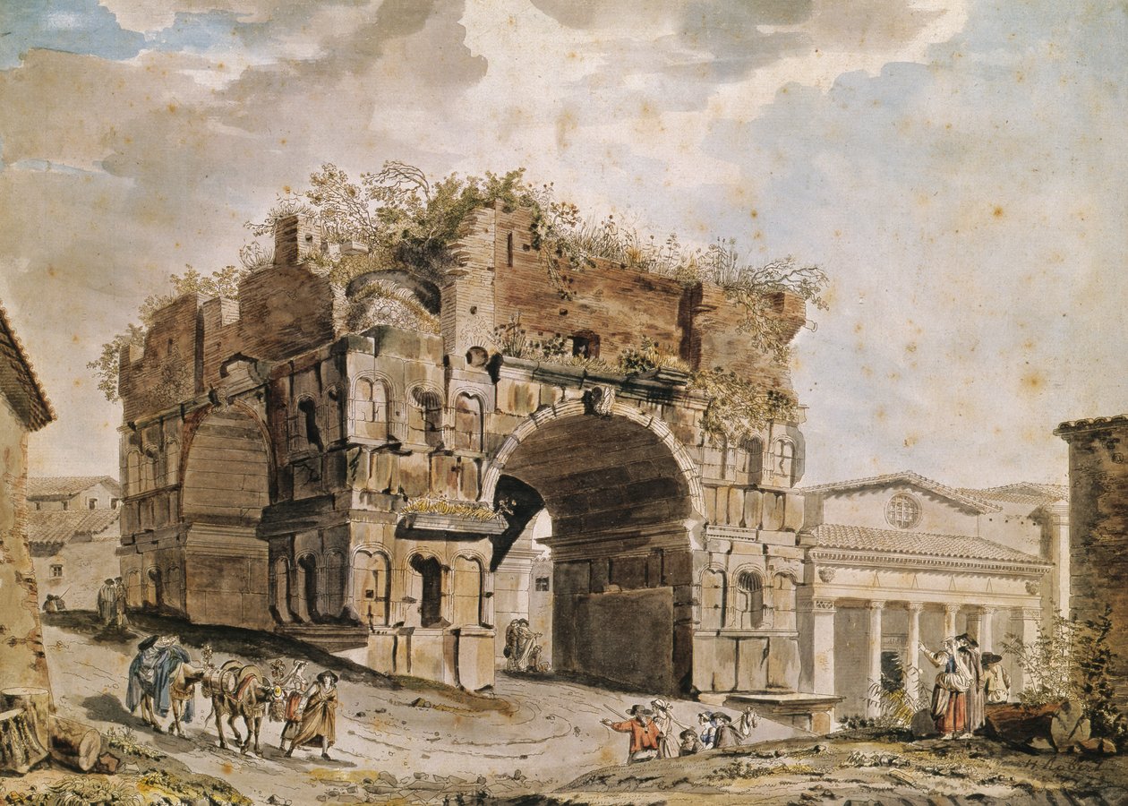 Romeinse Ruïnes door Hubert Robert