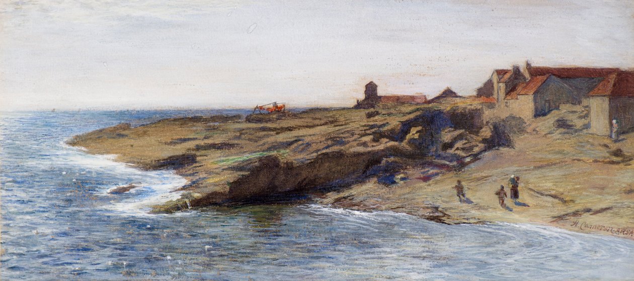 Aan de Kust van Fife door Hugh Cameron