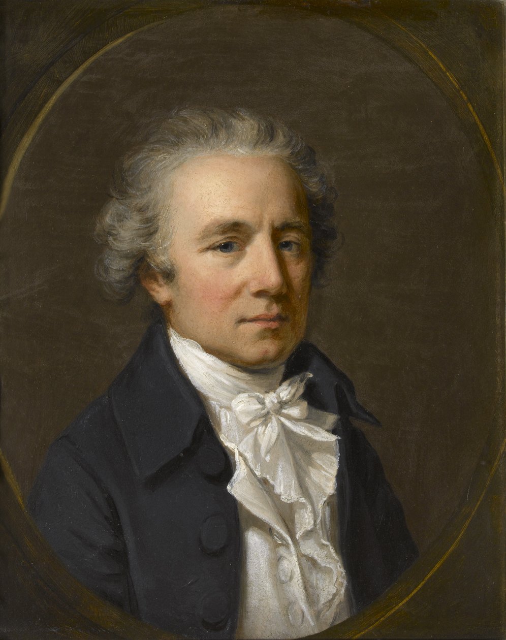 Nathaniel Marchant, RA, c.1780 door Hugh Douglas Hamilton