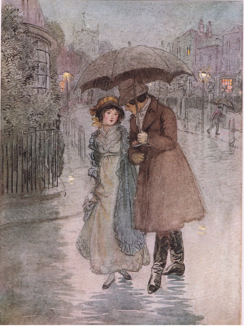 Phoebe: "Het regende en mijn gezicht was nat." door Hugh Thomson