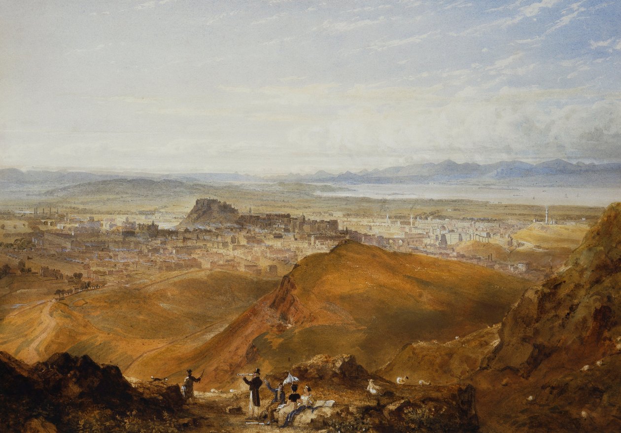 Edinburgh vanaf Arthur