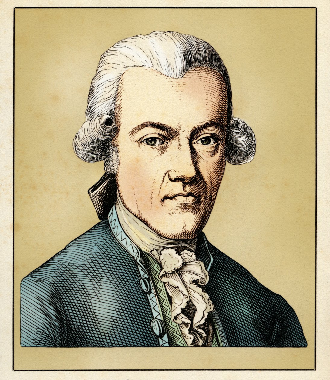August Ludwig von Schlözer (5 juli 1735- 9 september 1809) door Hugo Bürkner