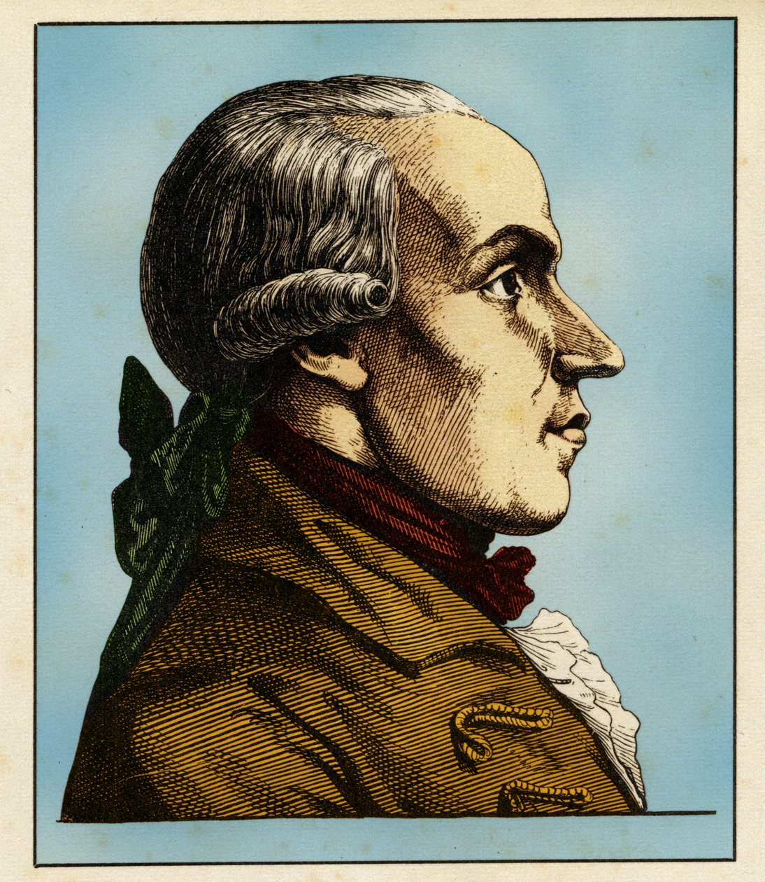 Friedrich Wilhelm Alfred Gotter (3 september 1746-18 maart 1797) door Hugo Bürkner