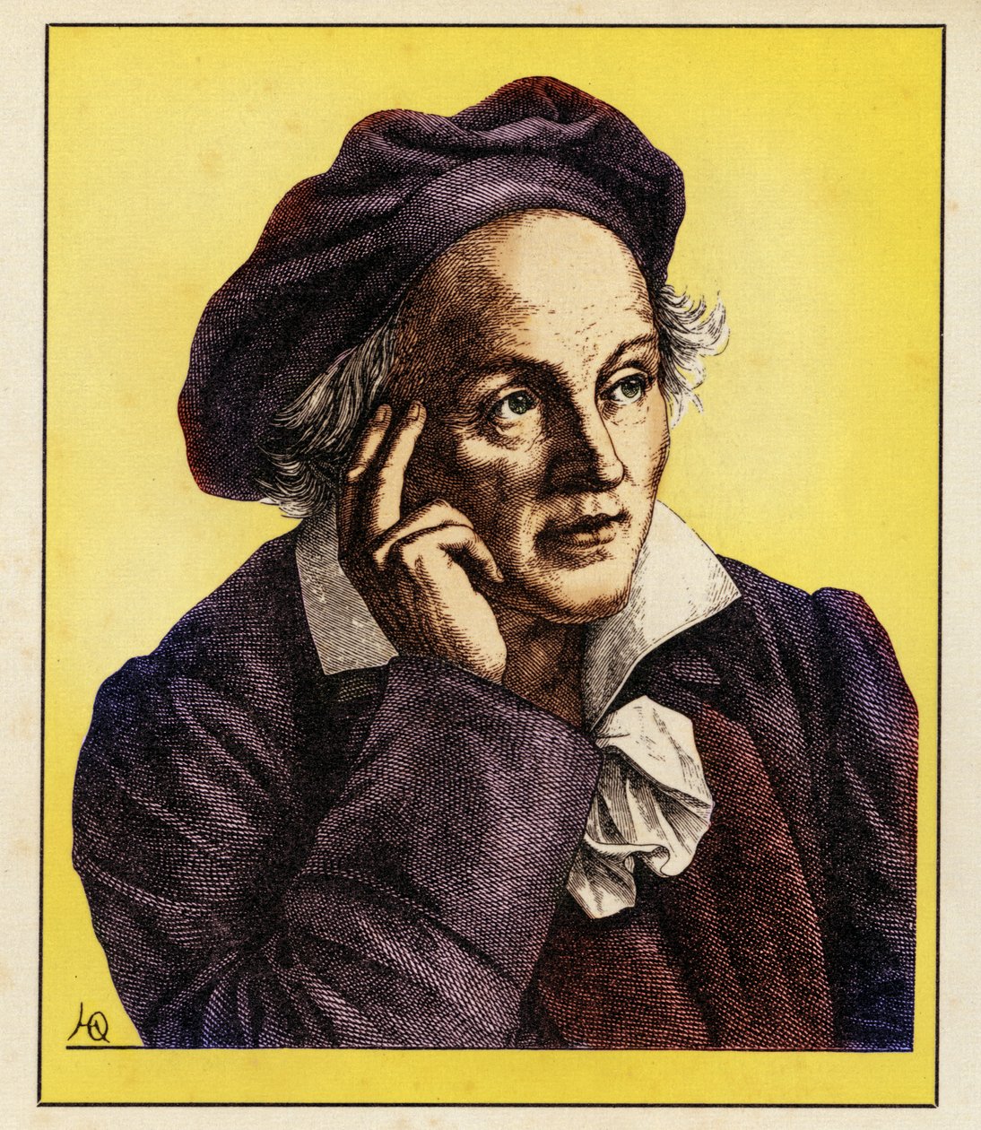 Karl Ludwig von Knebe door Hugo Bürkner