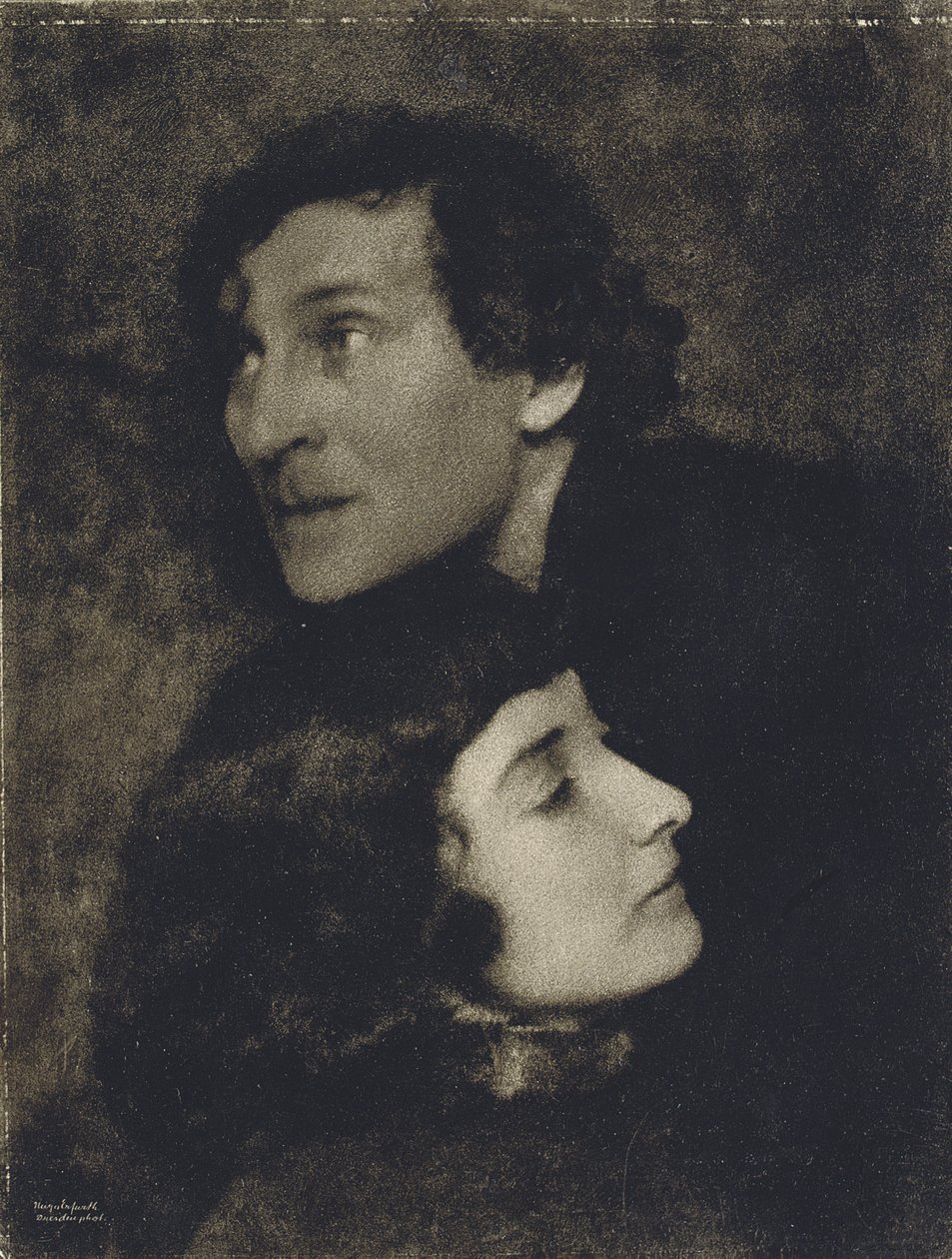 Marc en Bella Chagall door Hugo Erfurth