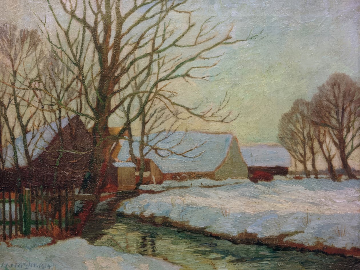 boerderij door Hugo Hatzler