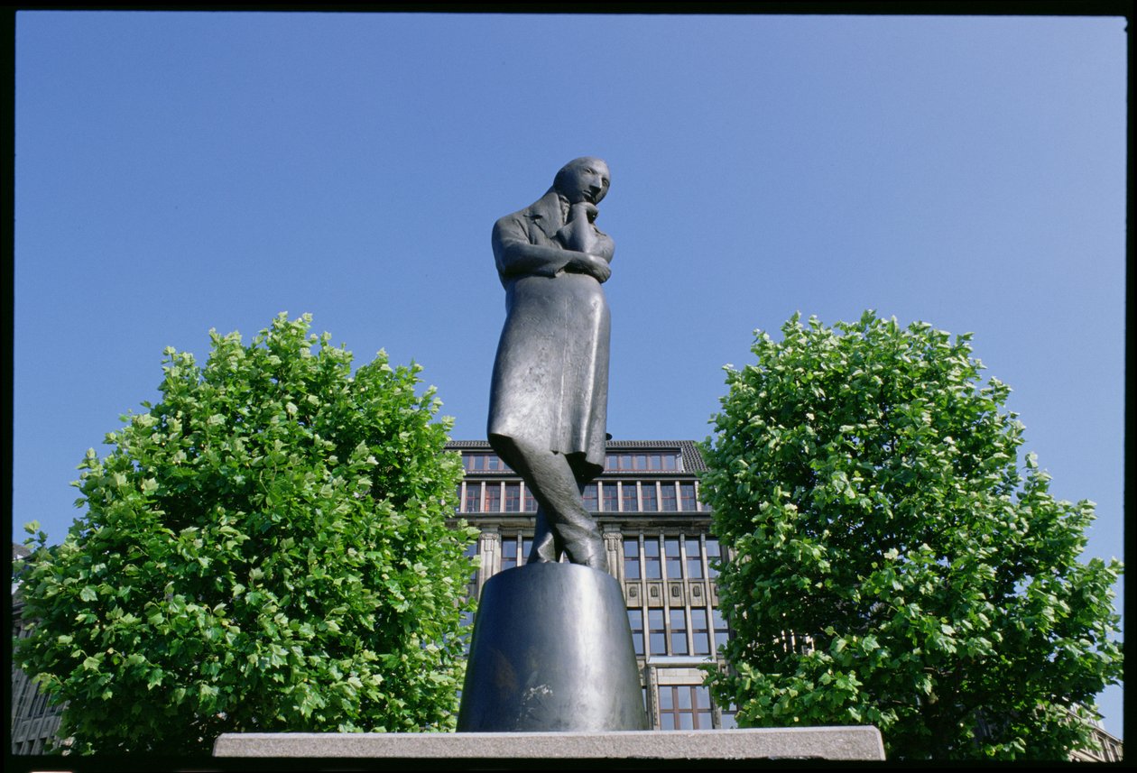 Monument voor Heinrich Heine door Hugo Lederer