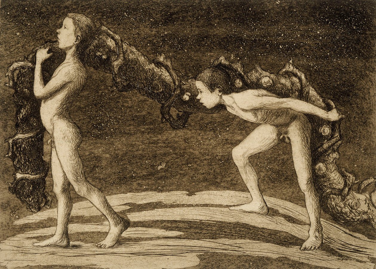 Sierlintdragers door Hugo Simberg