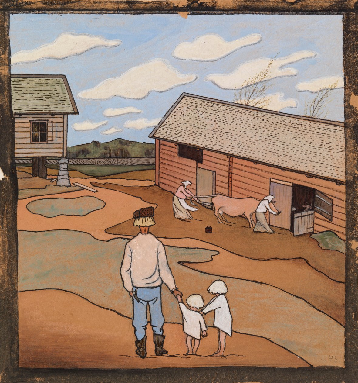 Lentegevoel door Hugo Simberg