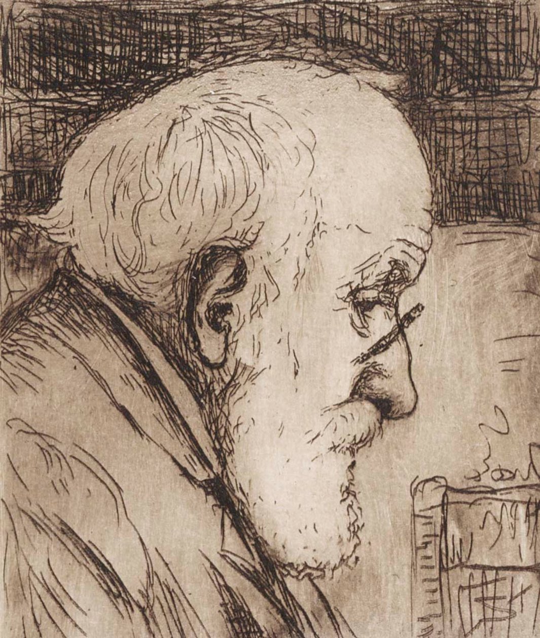 De vader van de kunstenaar door Hugo Simberg
