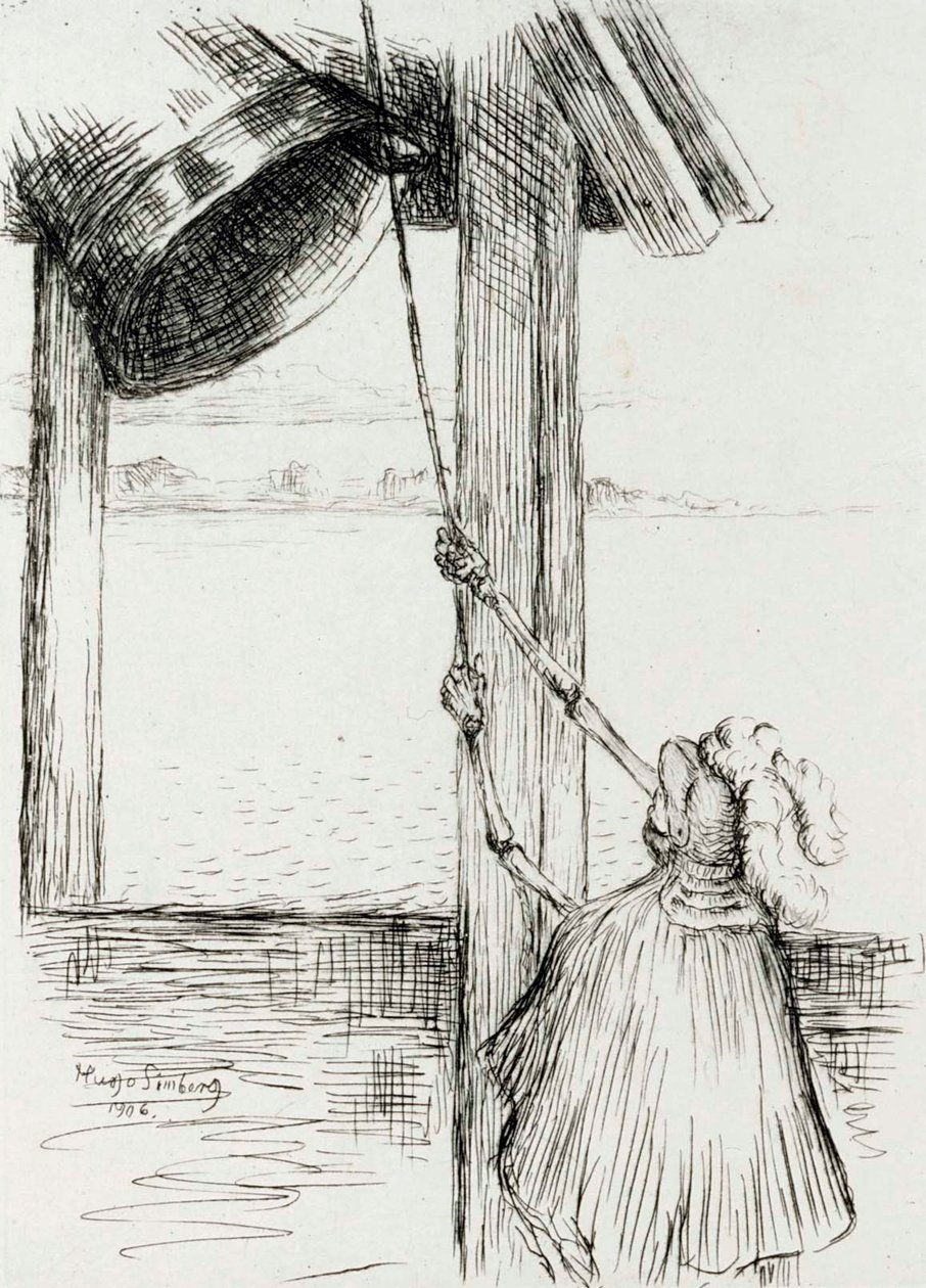 Zonder titel door Hugo Simberg