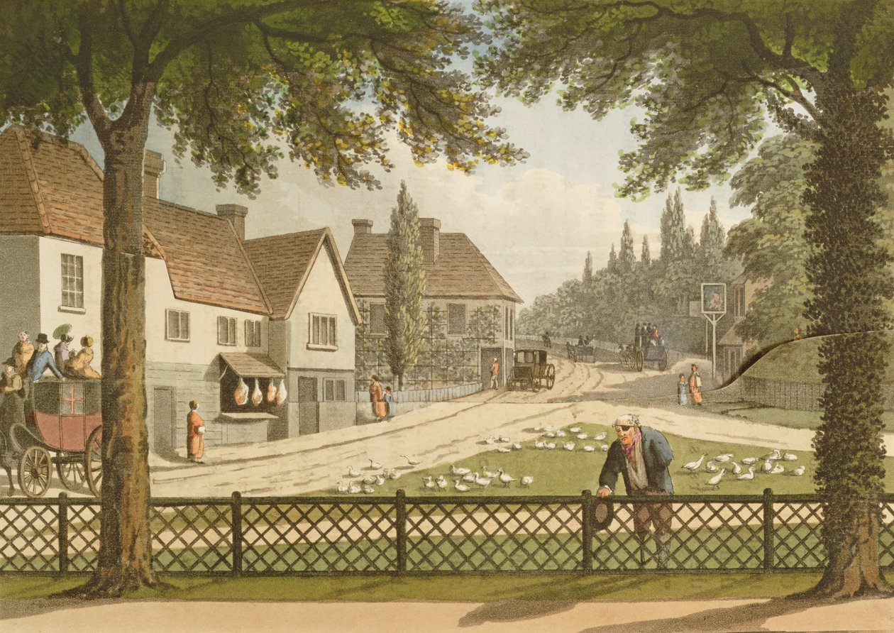 Uitzicht vanaf Mijn Eigen Cottage in Essex (Voor) uit 