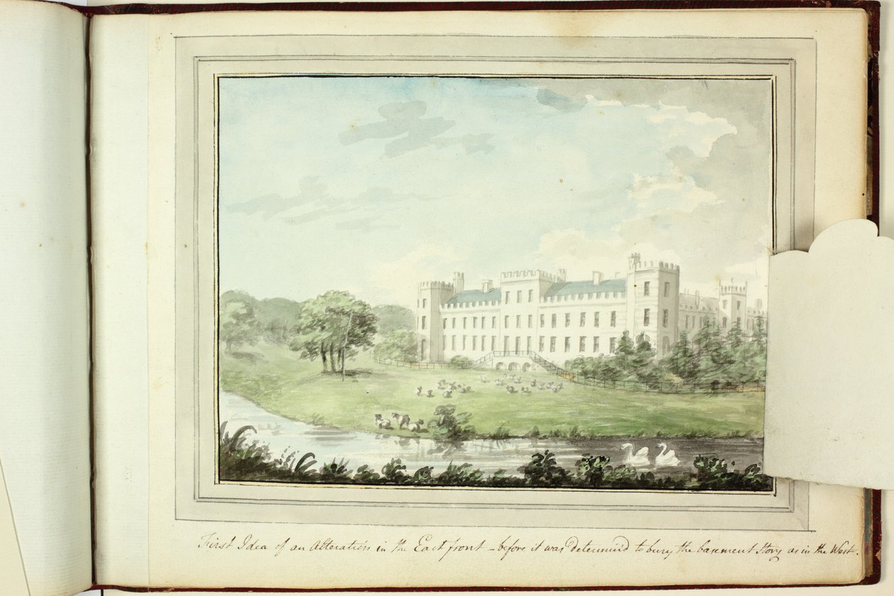 Rood Boek: Welbeck door Humphry Repton