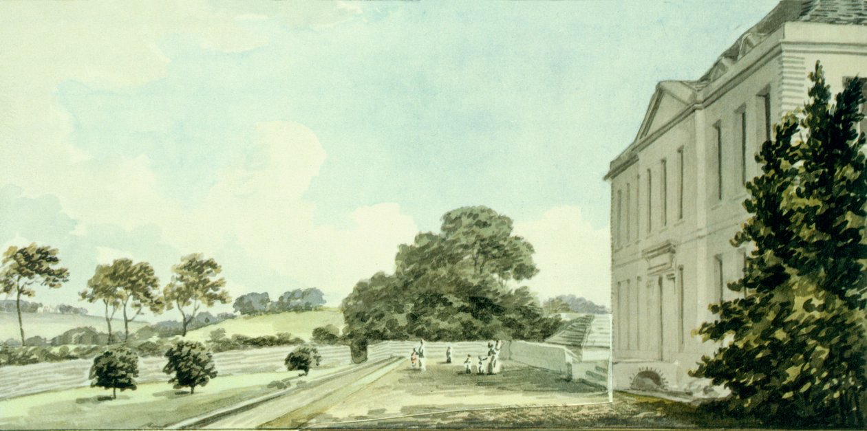 Rood Boek voor Sheringham Hall, ca. 1812 door Humphry Repton