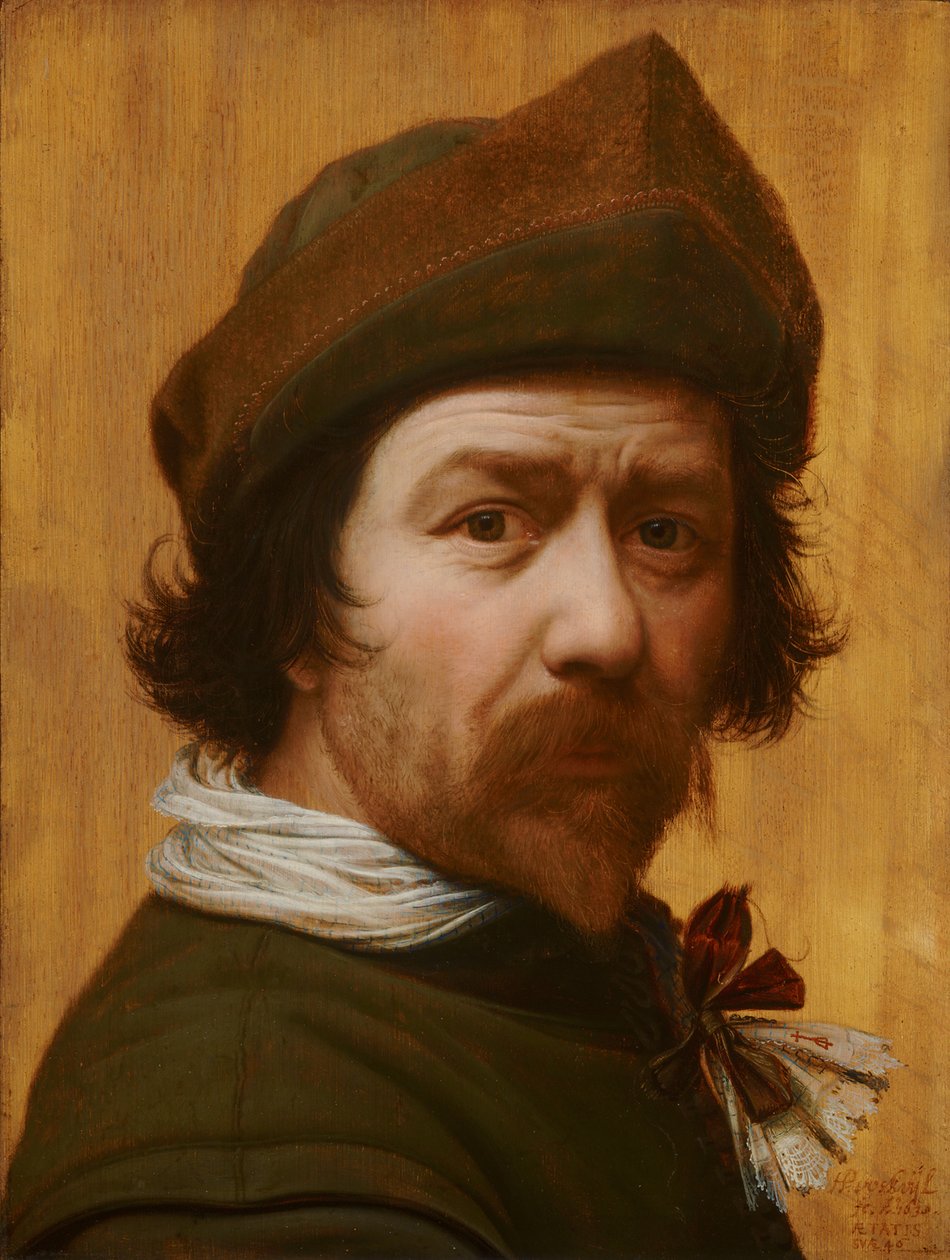 Zelfportret door Huygh Pietersz. Voskuyl