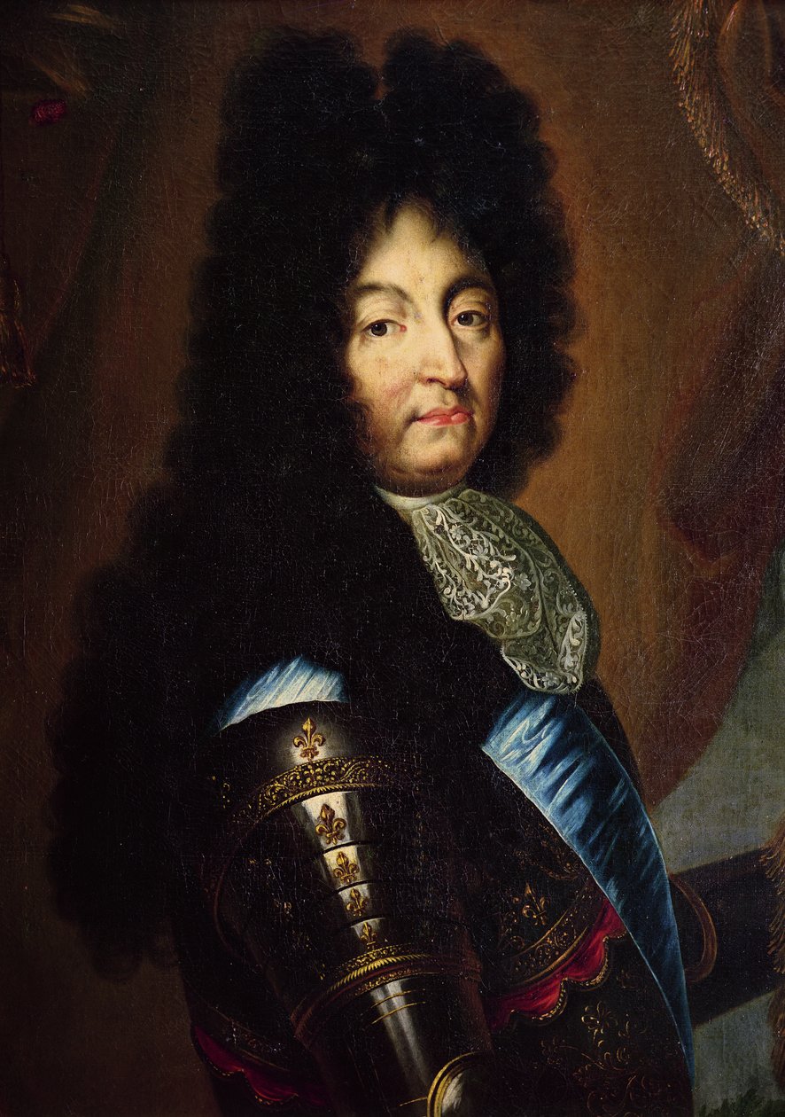 Lodewijk XIV (1638-1715) door Hyacinthe Francois Rigaud