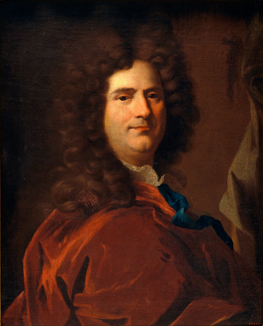 Zelfportret door Hyacinthe Francois Rigaud