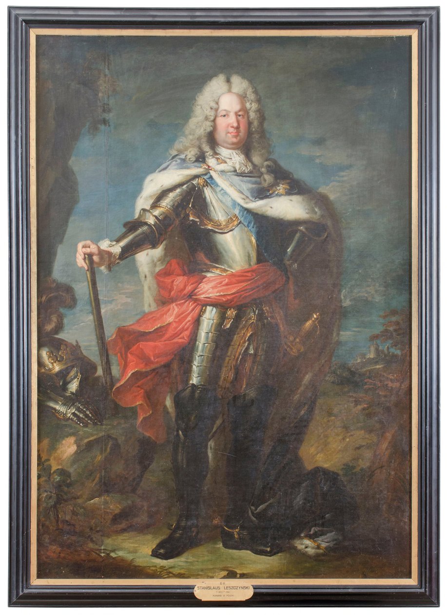 Stanislaus I Leszczynski, 1677-1766, koning van Polen door Hyacinthe Rigaud