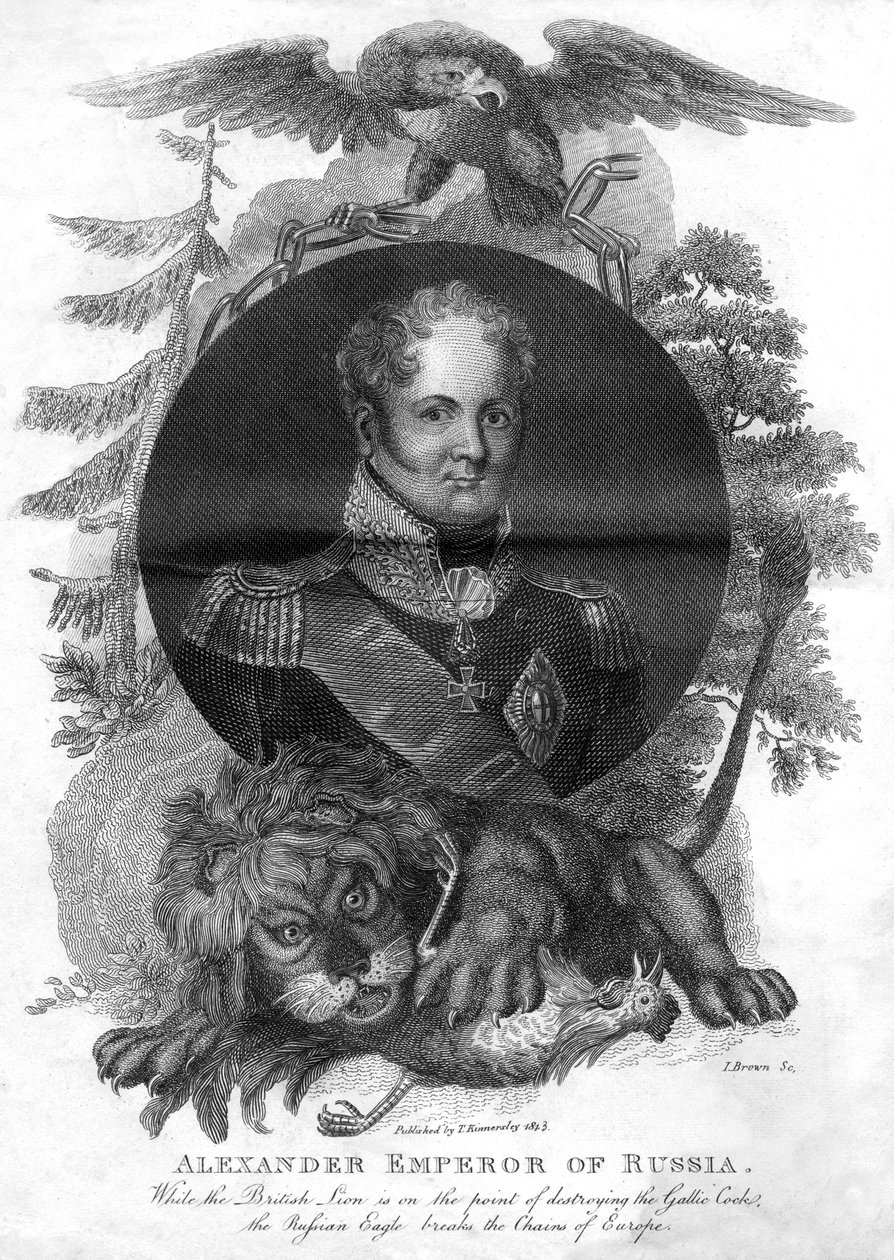 Alexander I, keizer van Rusland door I. Brown