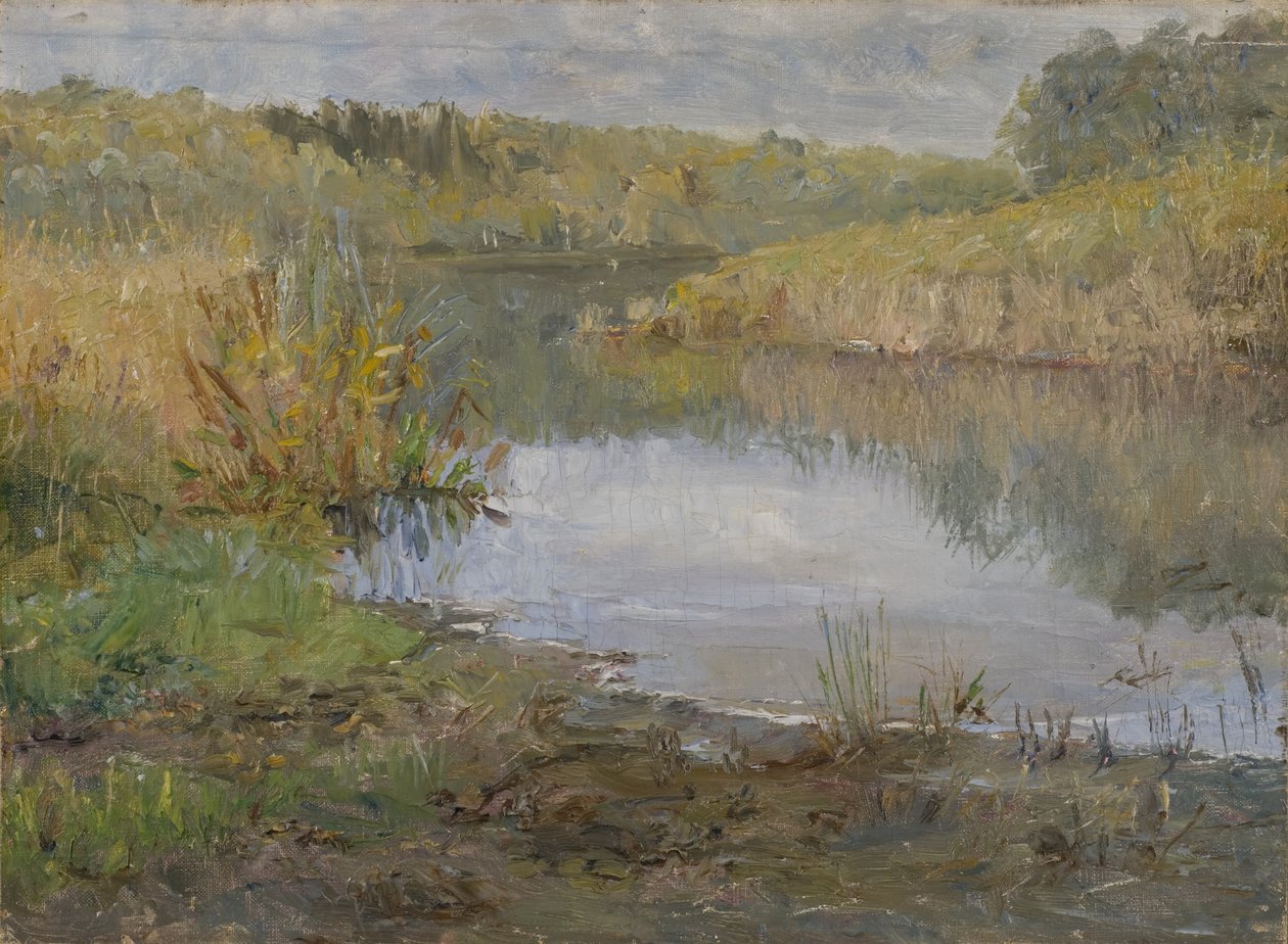 Een rivier in Frankrijk door Ida von Schulzenheim
