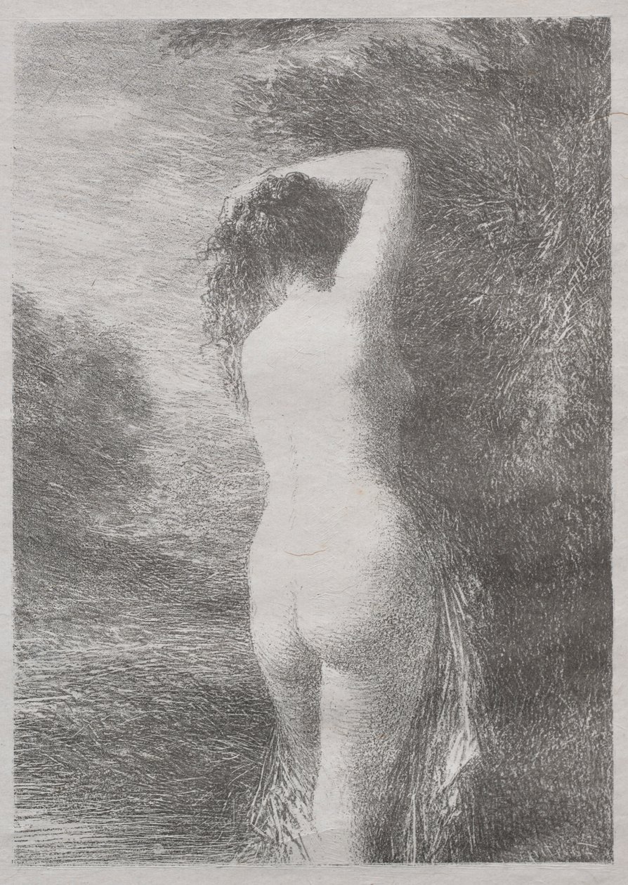 Staande badende, 1899 door Ignace Henri Jean Fantin Latour