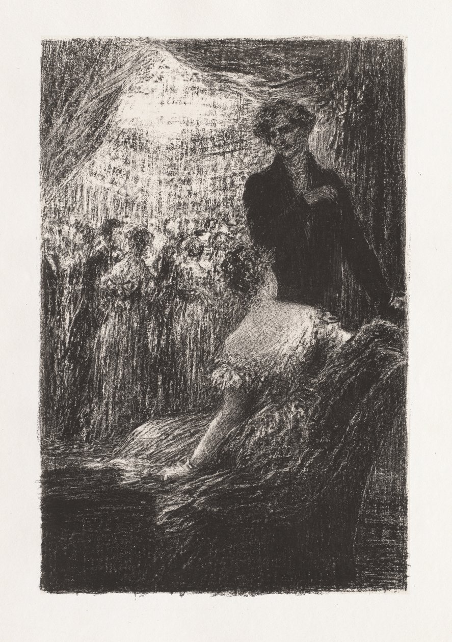 Hector Berlioz, zijn leven en zijn werken: Symphonie Fantastique-- Een bal door Ignace Henri Jean Fantin Latour
