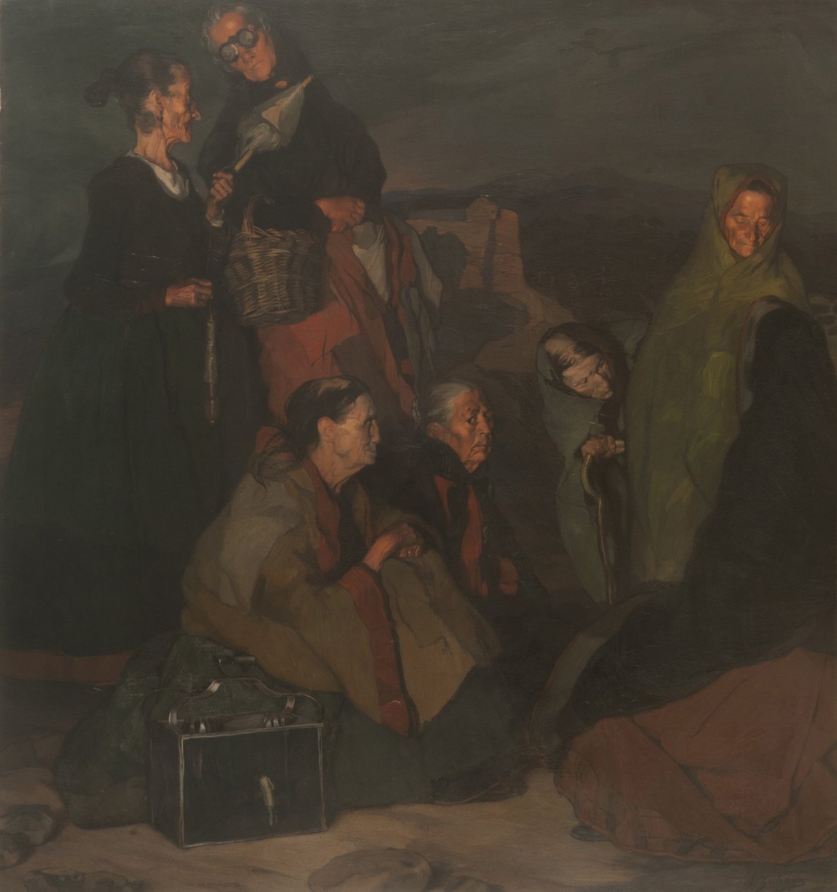 De heksen van San Millán, 1907 door Ignacio Zuloaga y Zabaleto