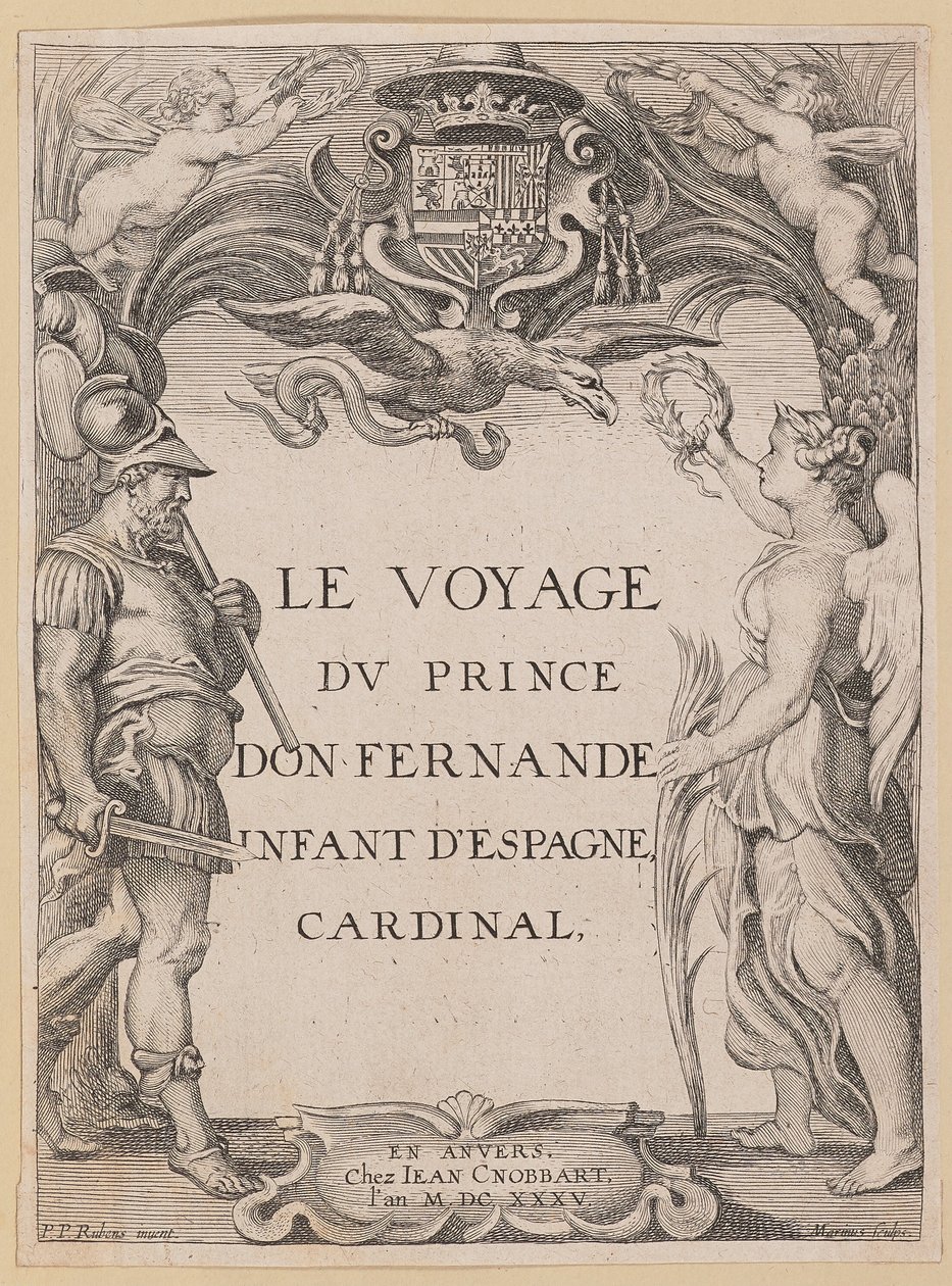 Titelpagina voor Le Voyage Dv Prince Don Fernande Infant d