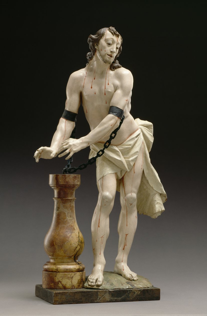 Christus aan de Zuil, 1754 door Ignaz Gunther