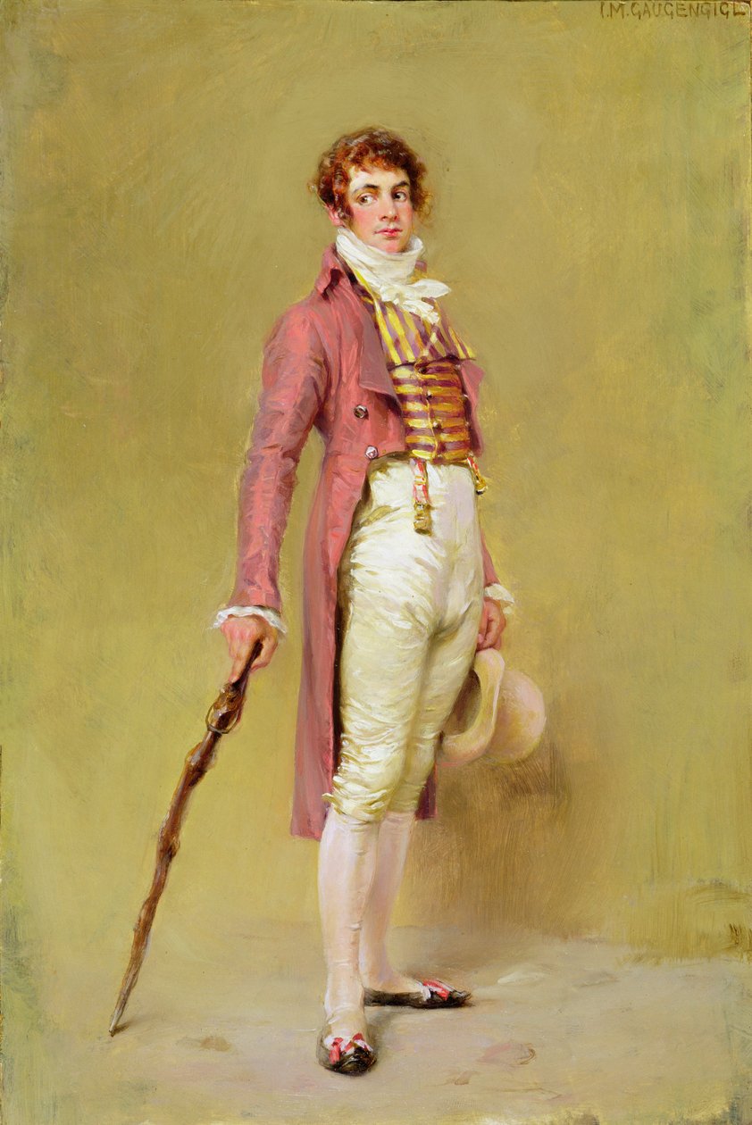 De Dandy, 1905 door Ignaz-Marcel Gaugengigl