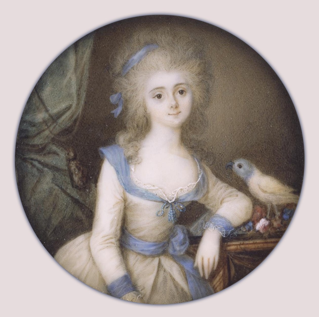 Portret van een vrouw door Ignazio Pio Vittoriano Campana