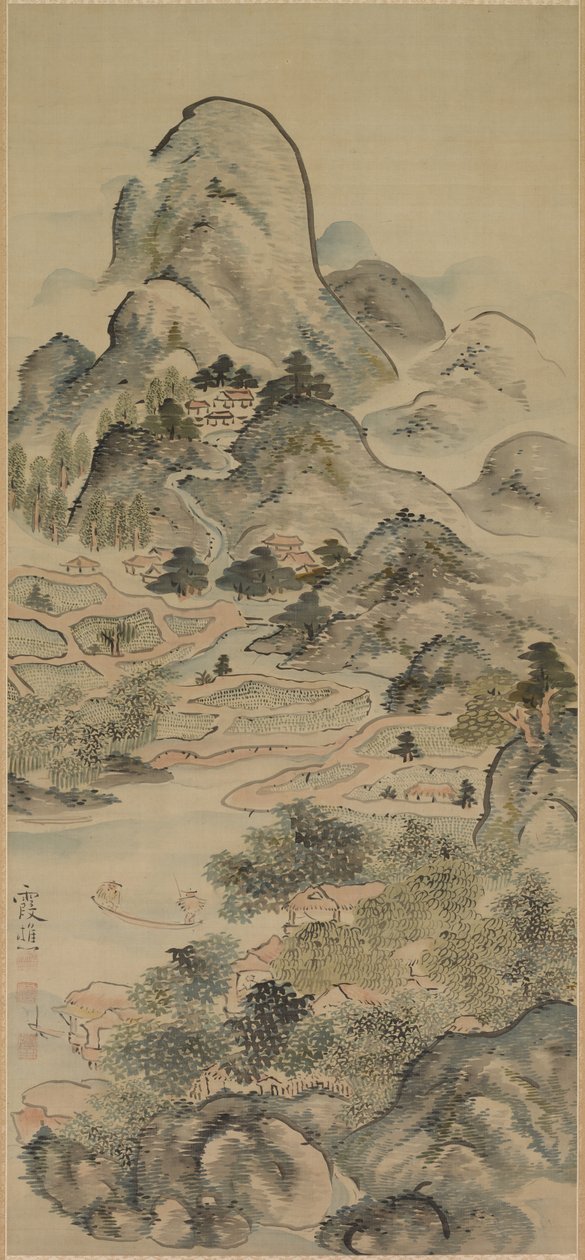 Vissen in de Lente, 1700s door Ike Taiga