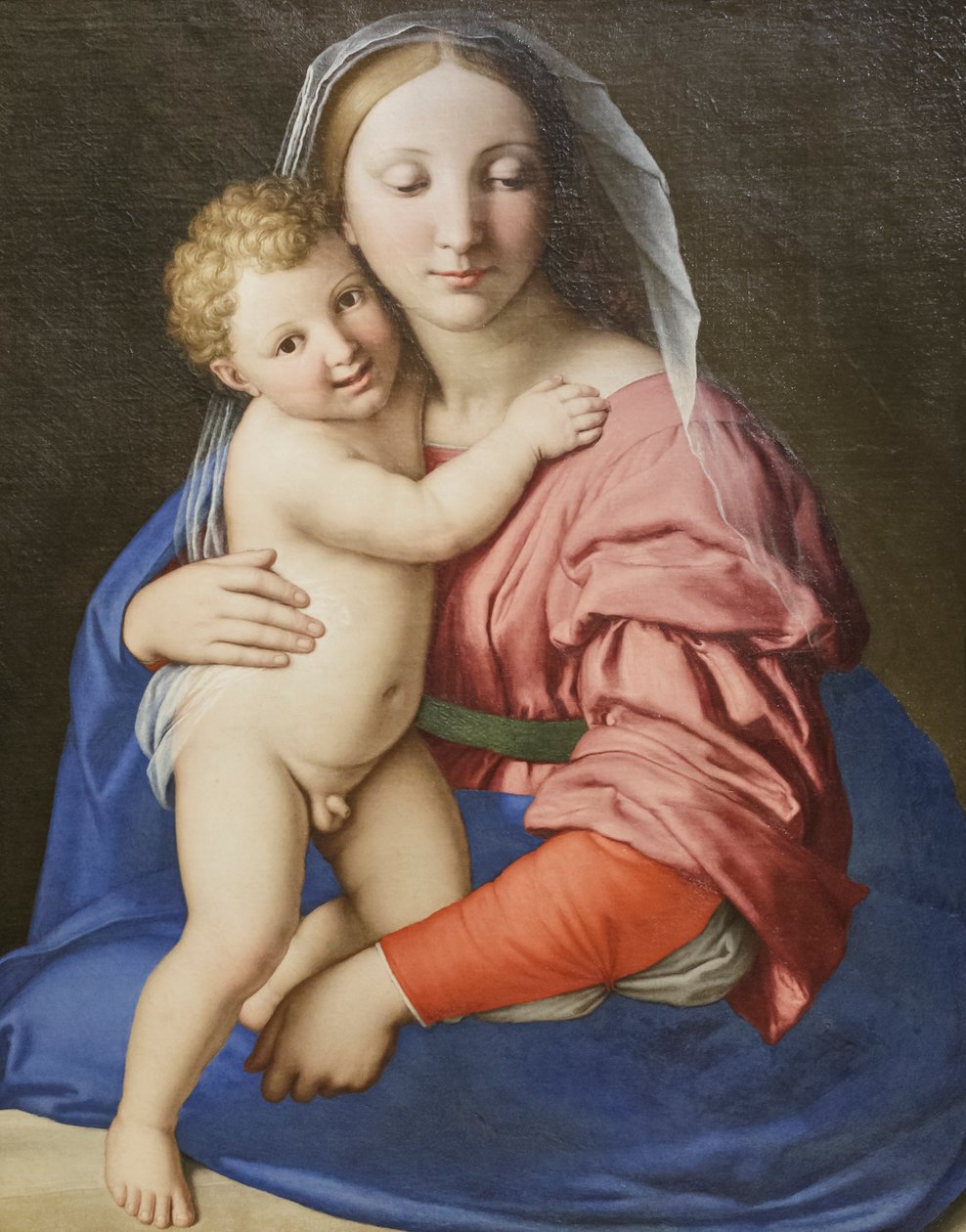 Madonna en Kind door Il (1609 85) Sassoferrato