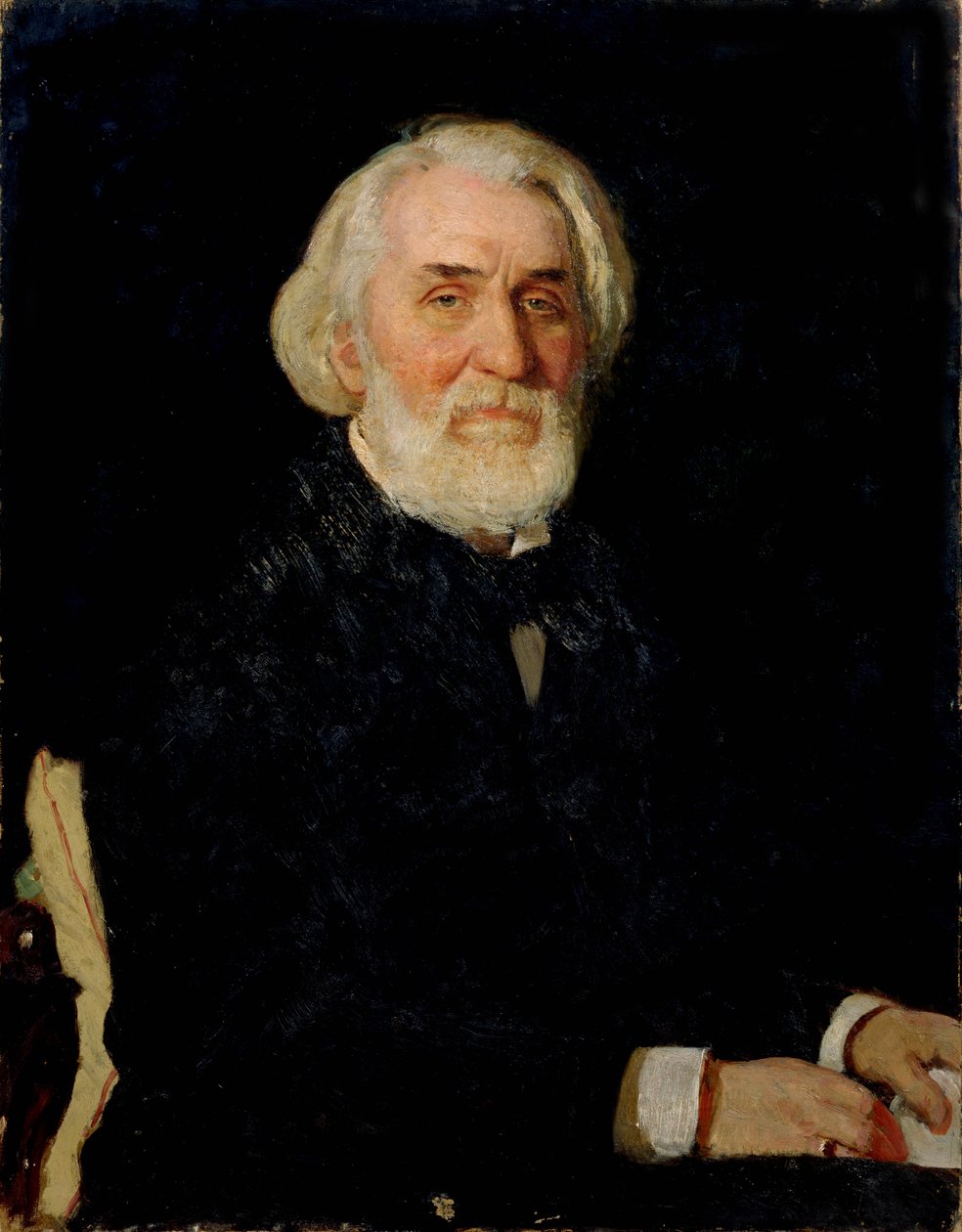 Portret van Ivan S. Toergenjev (1818-83), 1879 door Ilya Efimovich Repin