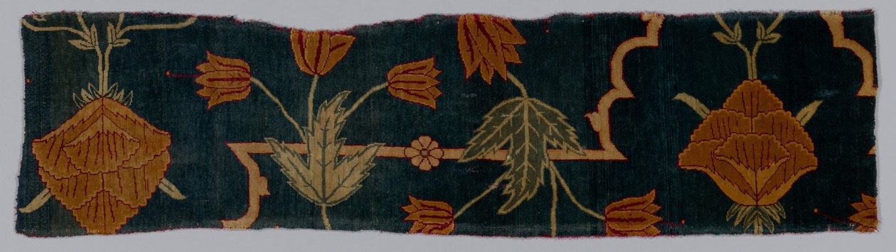 Fragmenten van een tapijt, 1600-1650 door Imperial Manufactory