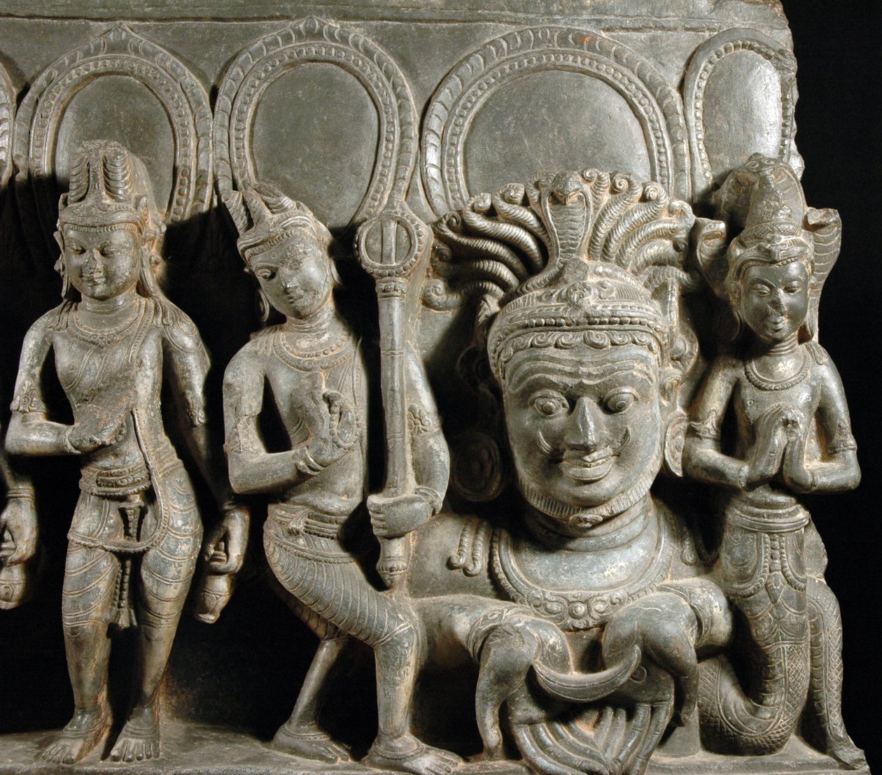 Navagraha, ca. 950-1000 door Indian School