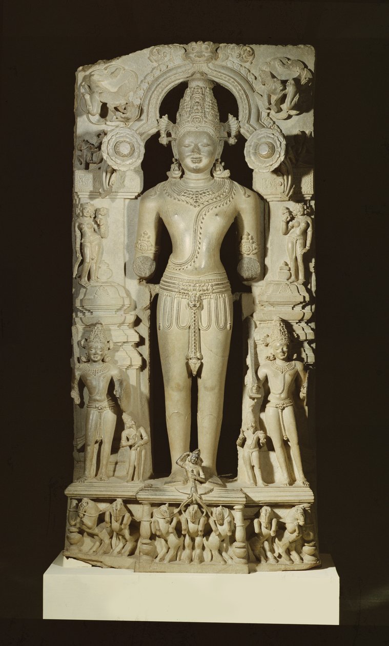 Surya, uit de Zonnetempel in Konarak, Orissa, Oostelijke Ganga-dynastie door Indian School
