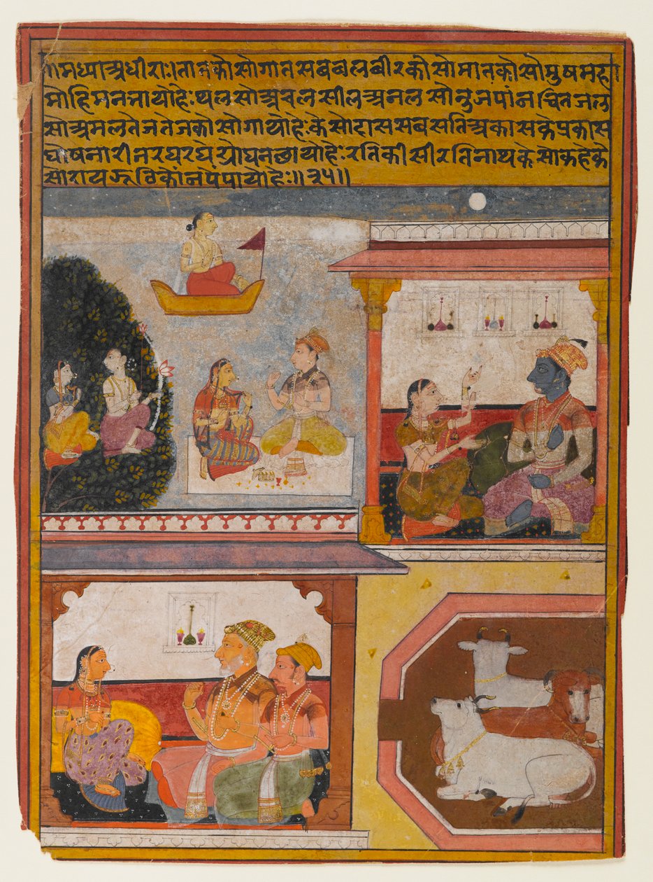 De Rijpe Onbeperkte Heldin, ca. 1660-1690 door Indian School