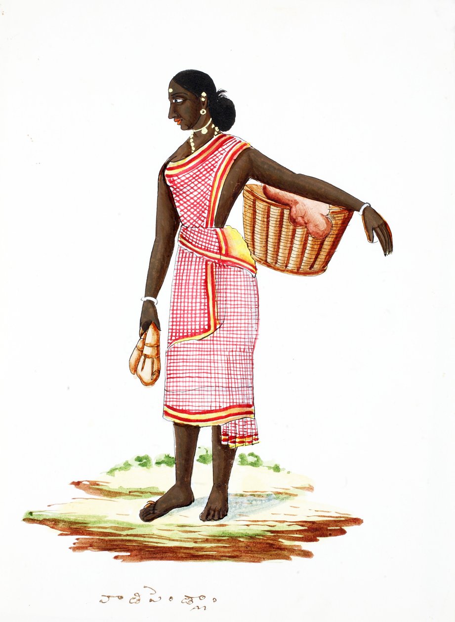 Wasvrouw door Indian School