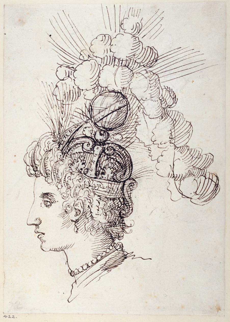 Bel-Anna, Koningin van de Zee, c.1609 door Inigo Jones