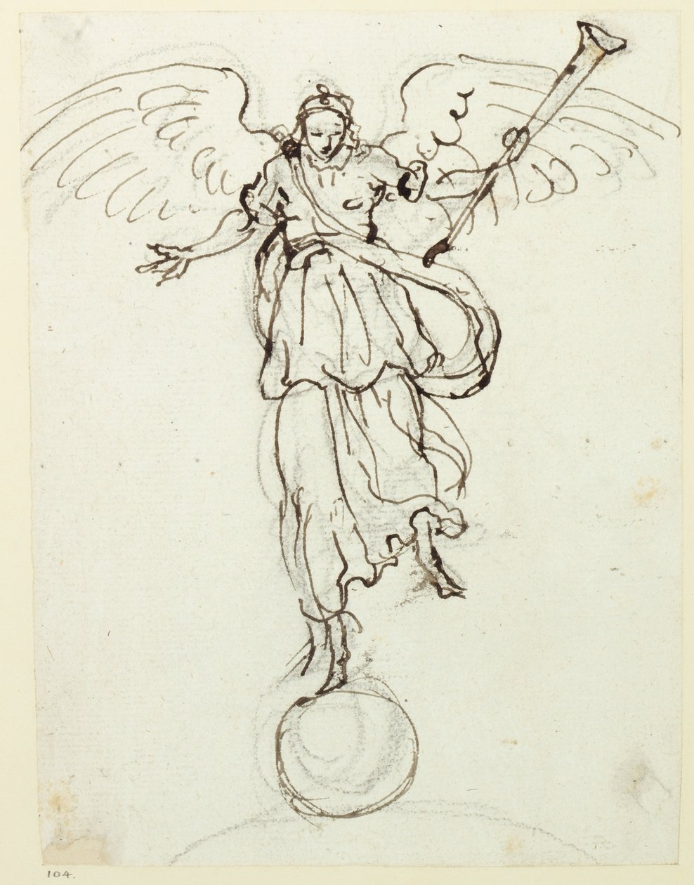 Roem, voorlopige schets, ca. 1631 door Inigo Jones