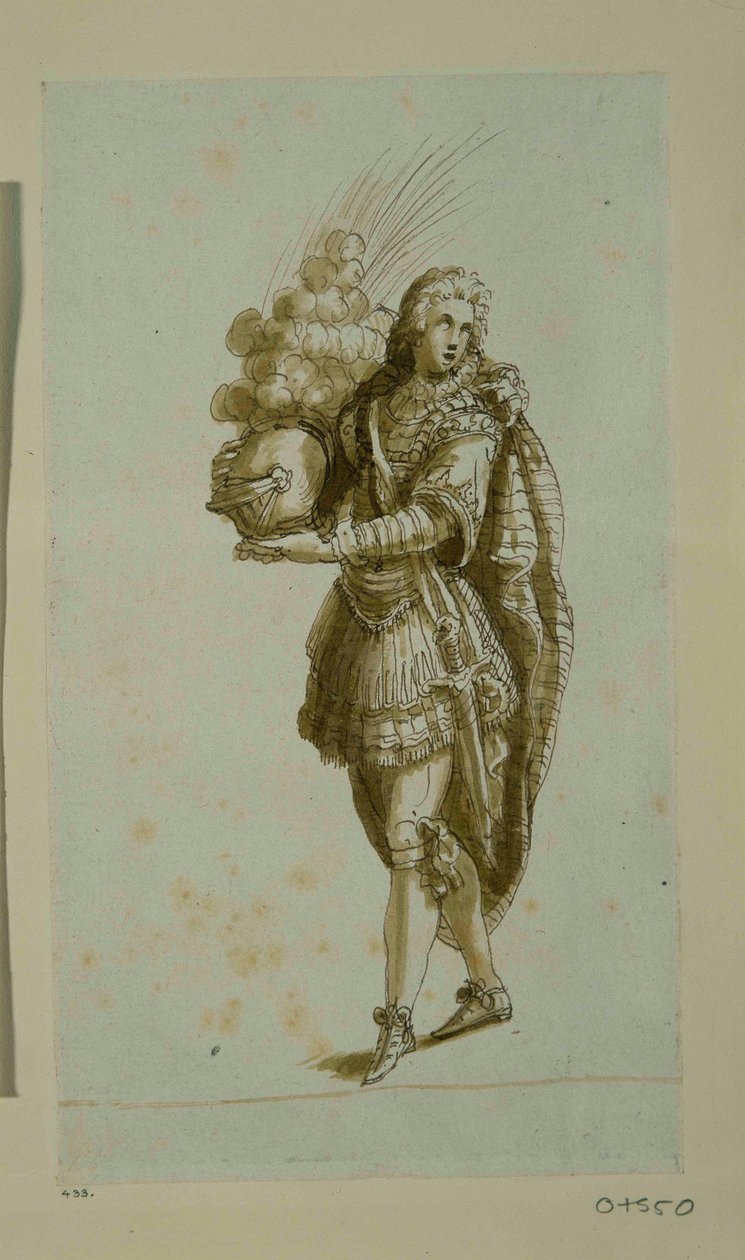 Page met een helm door Inigo Jones