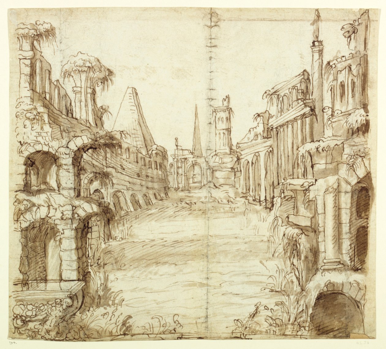 Het gevallen huis van ridderlijkheid, ca. 1610 door Inigo Jones