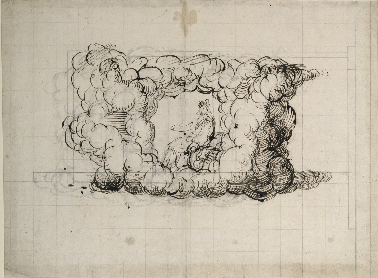 Theatertekening door Inigo Jones