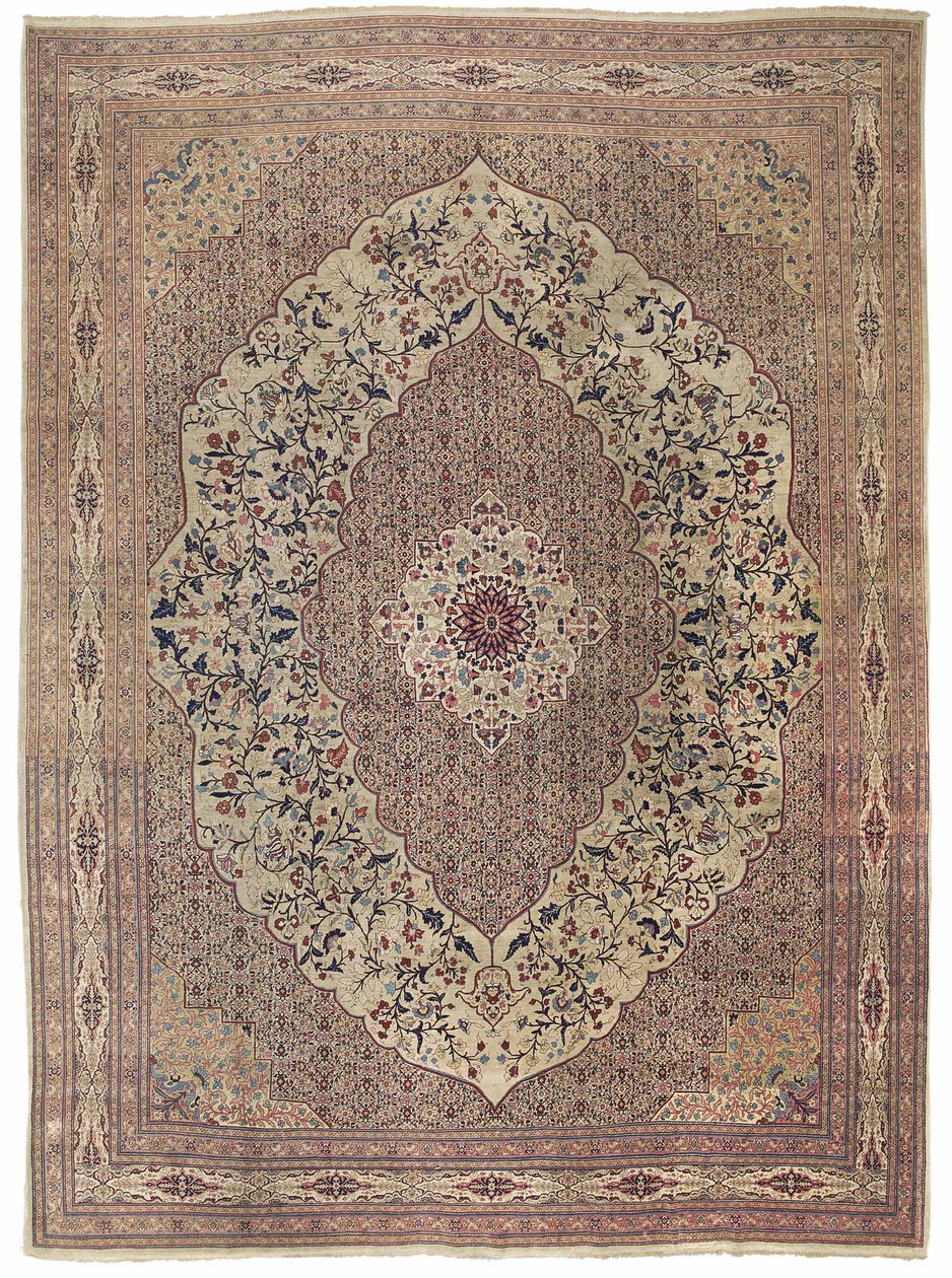 Haji Jalili Tabriz tapijt, ca. eind 19e eeuw door Iranian School